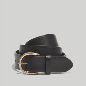 Madewell Medium Perfect Leather Belt